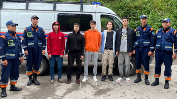 Фотография к новости: Алматы облысының тауларында туристер құтқарылды