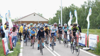 Фотография к новости: Астана күніне орай өткен велошеруге 700-ге жуық әуесқой спортшы қатысты