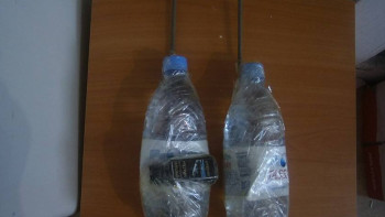 Фотография к новости: Семейде колонияға тыйым салынған зат лақтыруға тырысқан күдікті ұсталды