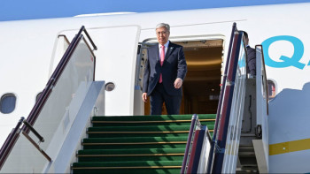 Фотография к новости: Тоқаев жұмыс сапарымен Әзербайжан Республикасына барды