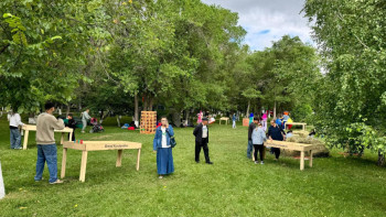 Фотография к новости: Астанада қала күніне орай «Мereke street» жобасы өтіп жатыр