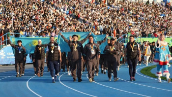 Фотография к новости: Қазақстан "Азия балалары" ойындарында 107 медаль алды