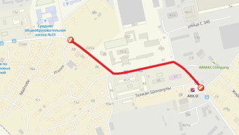 Фотография к новости: Елордада бір көше толығымен жөндеуге жабылады