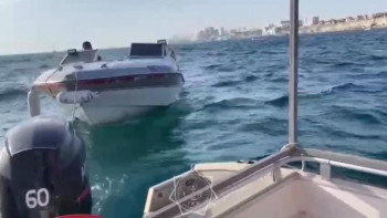 Фотография к новости: Маңғыстау облысында қайықтағы адамдар құтқарылды