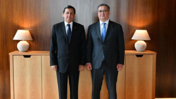 Фотография к новости: Қазақстан мен Түрікменстан СІМ басшылары стратегиялық серіктестік мәселелерін талқылады