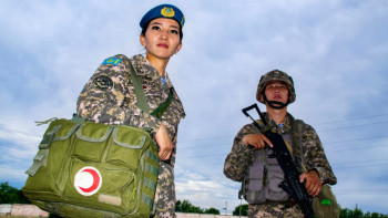 Фотография к новости: Бүгін - Әскери медицина мамандары кәсіби мерекесі