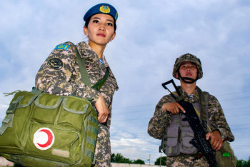 Фотография к новости: Бүгін - Әскери медицина мамандары кәсіби мерекесі