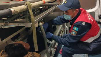 Фотография к новости: Алматы-Екатеринбург тас жолында жол апаты болды