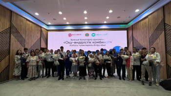 Фотография к новости: Аспаз, тігінші: Ерекше балалар болашақта кім болғысы келеді