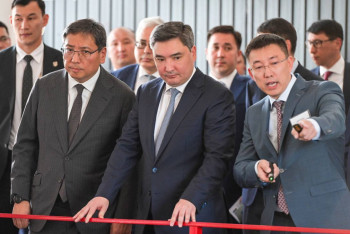 Фотография к новости: Бектенов Алматы қаласын сумен қамтамасыз ететін резервтік жүйе салу барысын тексерді