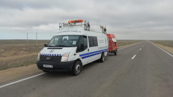 Фотография к новости: Маңғыстау облысындағы жолға ақылы жүйе енгізілді