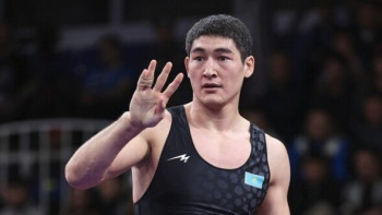 Фотография к новости: Күрестен ұлттық құрама олимпиада алдындағы соңғы жаттығуын өткізеді