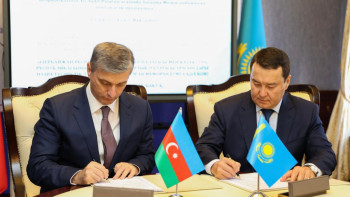 Фотография к новости: Жоғары аудиторлық палата төрағасы Әзербайжан Есеп палатасына ресми сапармен барды