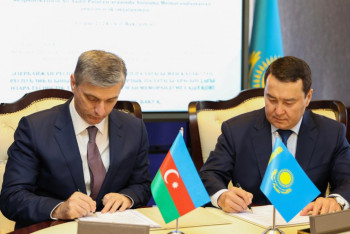 Фотография к новости: Жоғары аудиторлық палата төрағасы Әзербайжан Есеп палатасына ресми сапармен барды