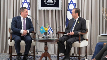 Фотография к новости: Қазақстан елшісі Израиль Президентіне сенім грамоталарын тапсырды