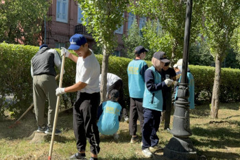 Фотография к новости: БҚО-да «Таза Қазақстан» экологиялық акциясы жалғасып жатыр
