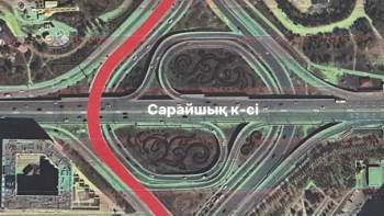 Фотография к новости: Астанада Мәңгілік Ел даңғылы мен Сарайшық көшесінің қиылысында жөндеу жүргізіледі