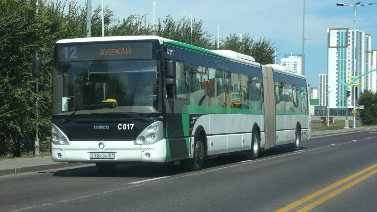 Астанада 5 автобустың бағыты өзгерді