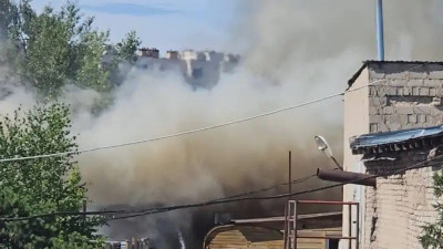 Астанада монша кешенінде өрт шықты