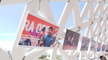 Фотография к новости: Елордада «Астана – Париж 2024: фокуста гандиспорт және Паралимпиада ойындары» көрмесі ашылды