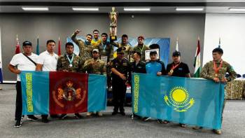 Фотография к новости: ТМД армиялары арасында қоян-қолтық ұрыстан  чемпионатта ел құрамасы жеңіске жетті