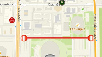 Фотография к новости: Астанада екі көшені жалғайтын жолға жөндеу жүргізіледі