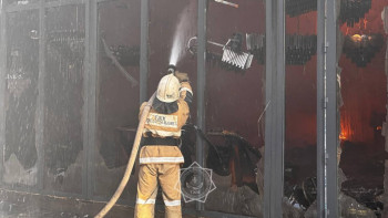 Фотография к новости: Алматы базарындағы өрт ауыздықталды