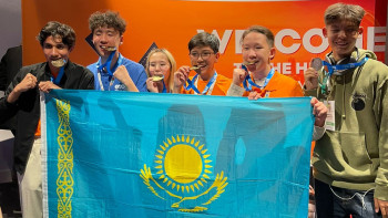 Фотография к новости: Қазақстандық оқушы Нидерландта топ жарды