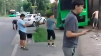 Фотография к новости: Алматыда қоғамдық автобус тағы да апатқа ұшырады