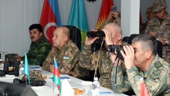 Фотография к новости: Маңғыстау облысындағы «Оймаша» полигонында арнайы жаттығулар өтті