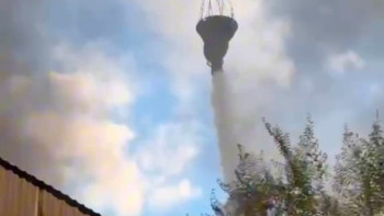 Фотография к новости: Алматыда базардан шыққан өрттің себебі анықталды