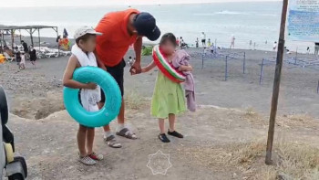 Фотография к новости: Алакөлде екі бала адасып кетті