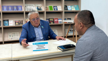 Фотография к новости: Депутат ШҚО тұрғындарының проблемасын тыңдады