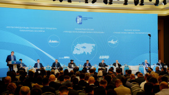 Фотография к новости: Қазақстан арқылы өтетін «Солтүстік-Оңтүстік» көлік дәлізінің қабілеті      ұлғаяды