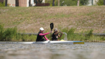 Фотография к новости: Астанада байдарка мен каноэде ескек есуден жасөспірімдер бәсекесі өтті