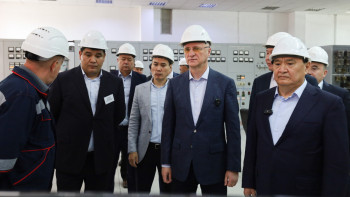 Фотография к новости: Роман Скляр Ақмола облысындағы жылыту маусымына дайындық барысын тексерді