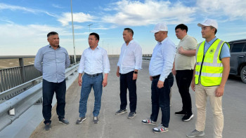 Фотография к новости: Жаңаөзеннен Түрікменстан шекарасына дейінгі жол жөнделеді