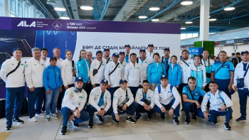 Фотография к новости: Олимпиада: Қазақстандық боксшылары Парижге аттанды