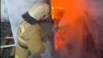 Фотография к новости: Шығыс Қазақстанда моншадағы өрт сөндірілді