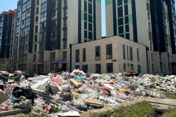 Фотография к новости: Фоторепортаж: Алматыдағы қоқыс үйіндісі