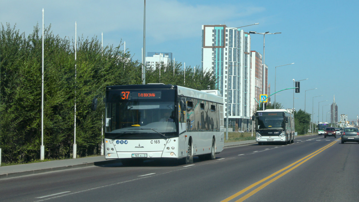 Астанада №57 автобустың қозғалыс бағыты уақытша өзгерді