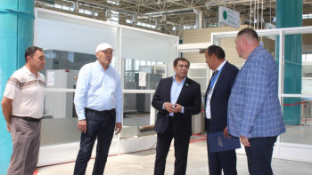 Фотография к новости: Жетісу облысындағы арнайы экономикалық аймақтың жұмысы таныстырылды