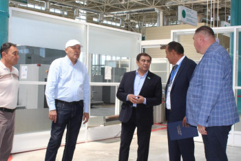 Фотография к новости: Жетісу облысындағы арнайы экономикалық аймақтың жұмысы таныстырылды