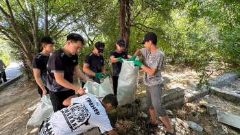 Фотография к новости: Шымкентте «Таза Қазақстан» республикалық акциясы өтті