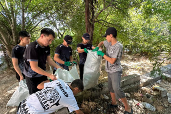 Фотография к новости: Шымкентте «Таза Қазақстан» республикалық акциясы өтті