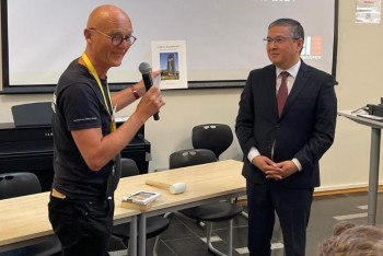 Фотография к новости: Қазақстан мен Норвегия ядролық қарусыз бейбітшілікке шақырады