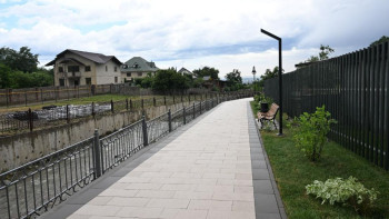 Фотография к новости: Алматыда Қарғалы өзенінің жағалауын абаттандыру жыл соңына дейін аяқталады