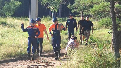 Бурабайда Өзбекстан азаматы құтқарылды