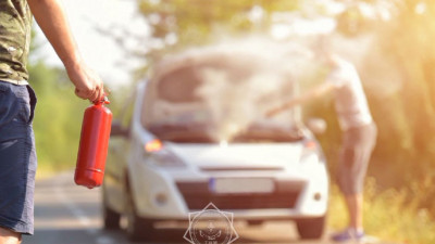 Астана жанып жатқан көлік 11 минутта сөндірілді