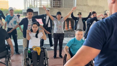 Триатлон паркінде астаналықтар үшін апта сайын жаттығулар өткізіледі